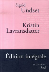 Kristin lavransdatter ; trilogie