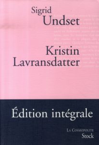 kristin lavransdatter ; trilogie