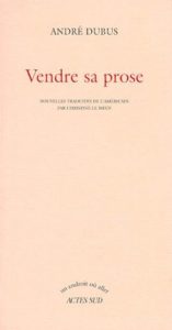 Vendre sa prose